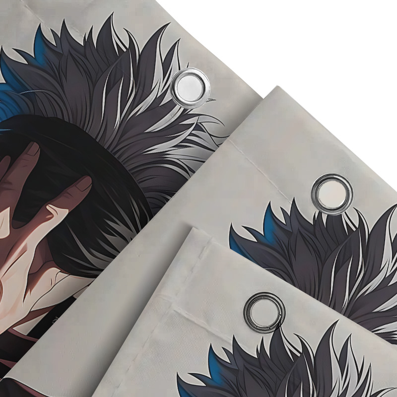 Anime Style Shower Curtain Uni - Home Decor Design Ideas review and price