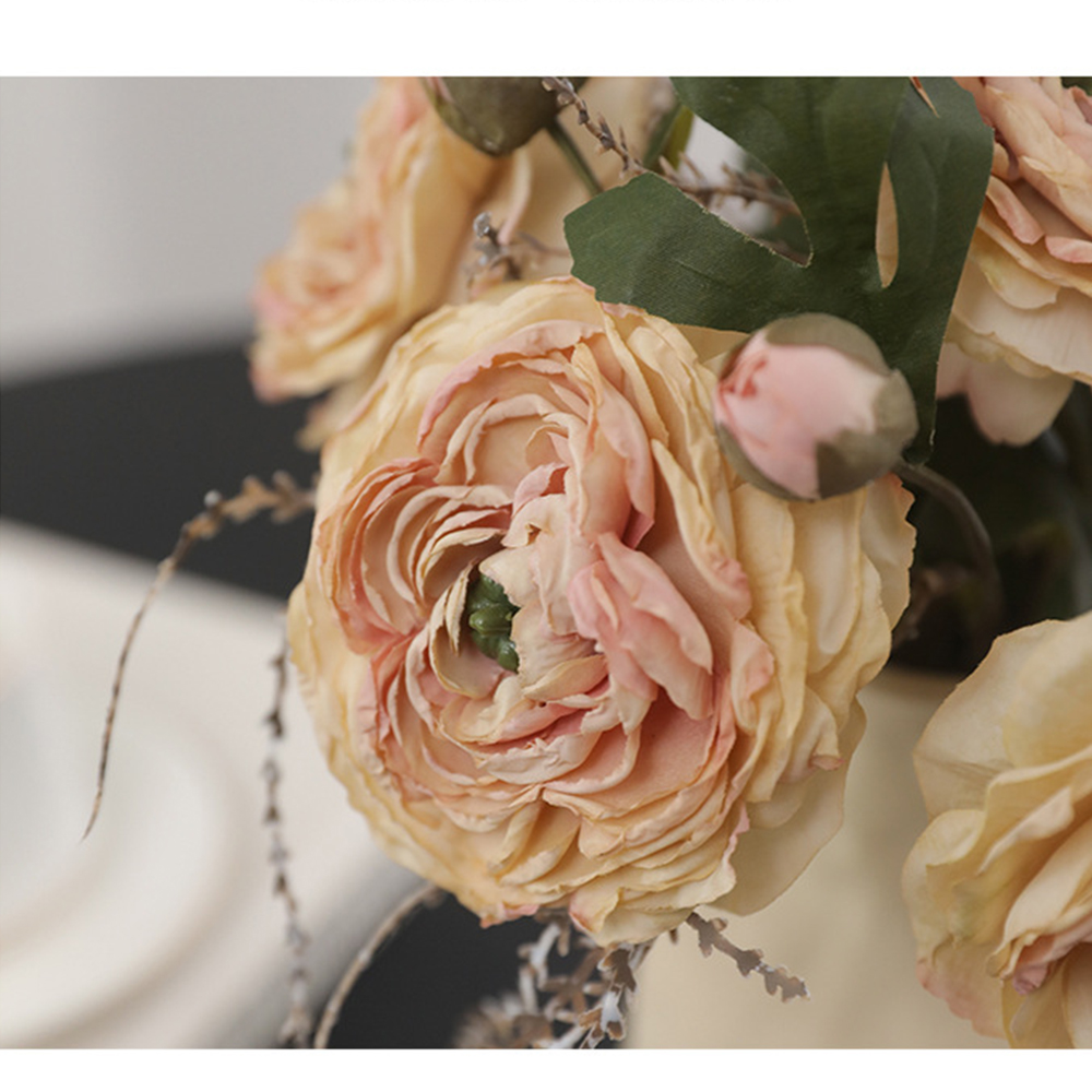 Silk Flower Realistic Design P - Home Decor Design Ideas review and price