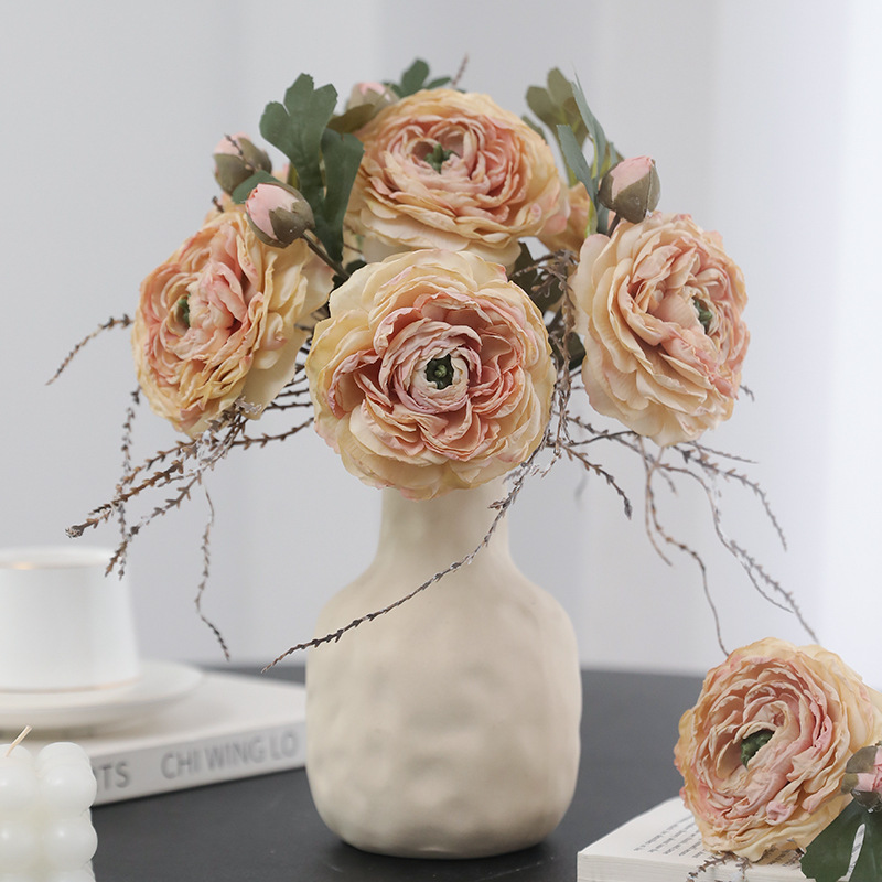 Silk Flower Realistic Design P - Home Decor Design Ideas review and price