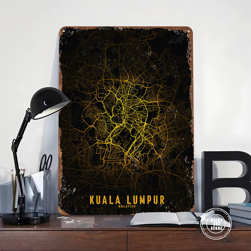 Kuala Lumpur Golden City Map P - Home Decor Kuala Lumpur review and price