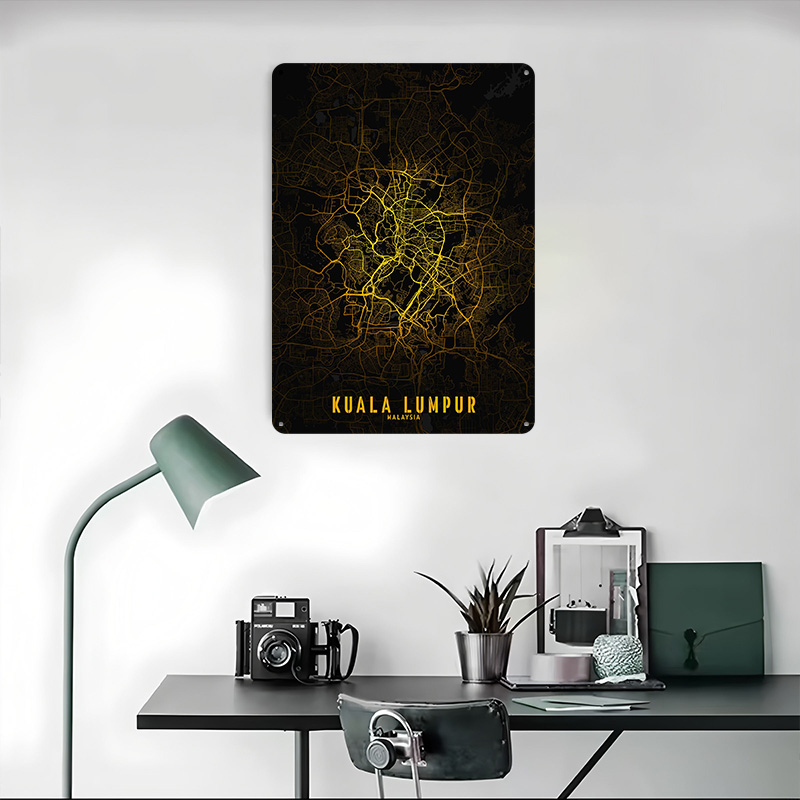 Kuala Lumpur Golden City Map P - Home Decor Kuala Lumpur review and price