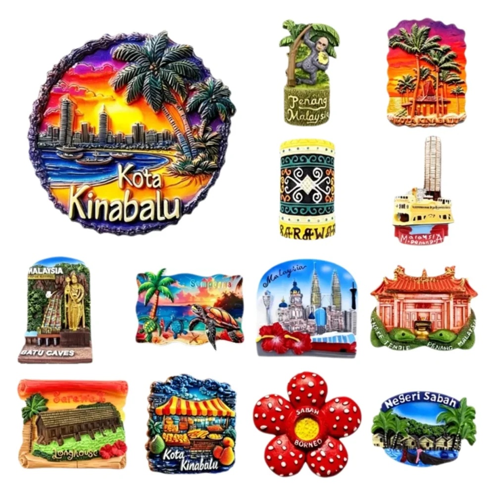 Malaysia 3D Fridge Magnets, Ku - Home Decor Kuala Lumpur review and price