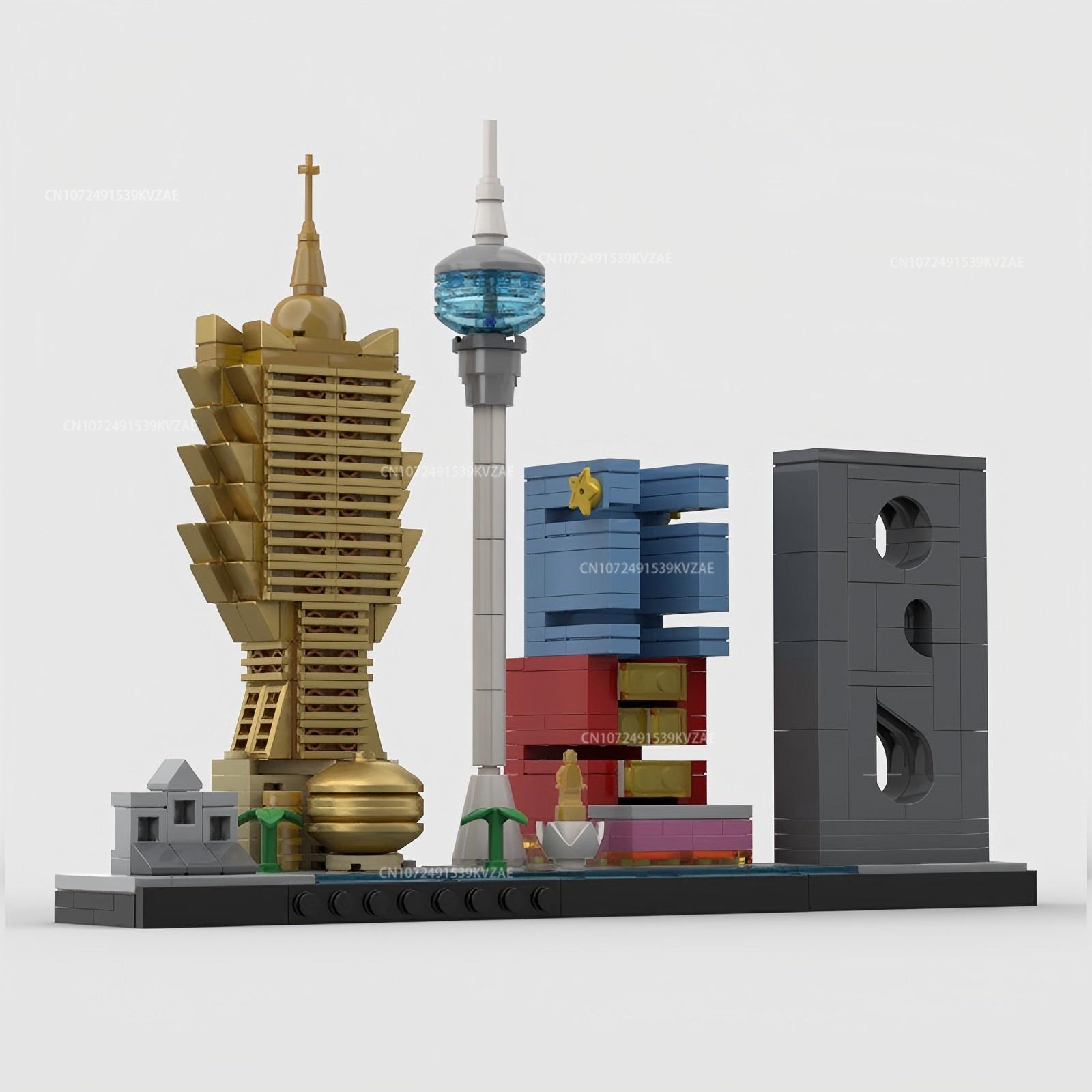 MOC City Skyline Famous Attrac - Home Decor Kuala Lumpur review and price