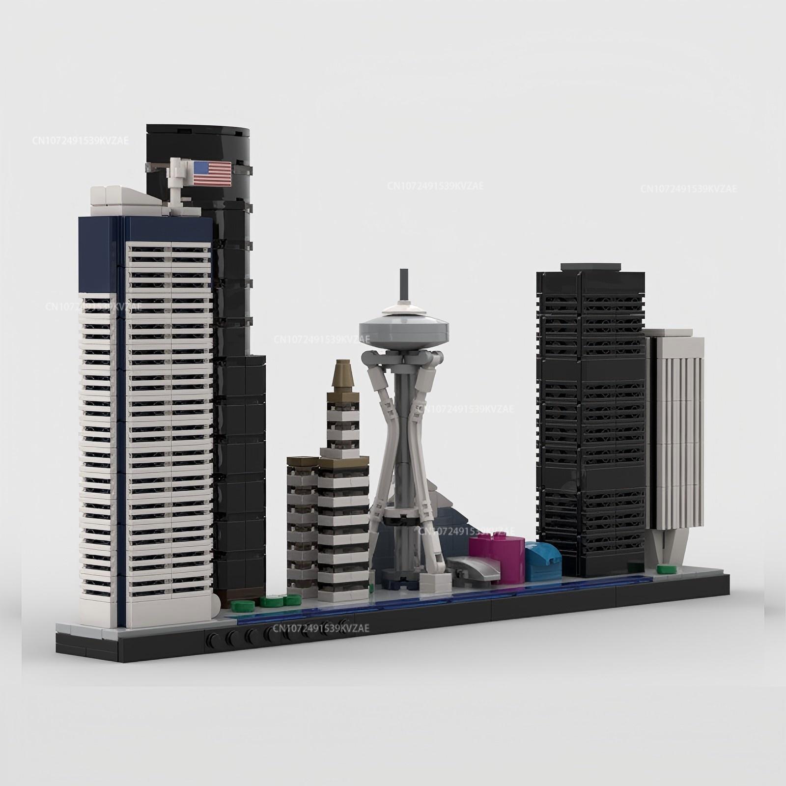 MOC City Skyline Famous Attrac - Home Decor Kuala Lumpur review and price