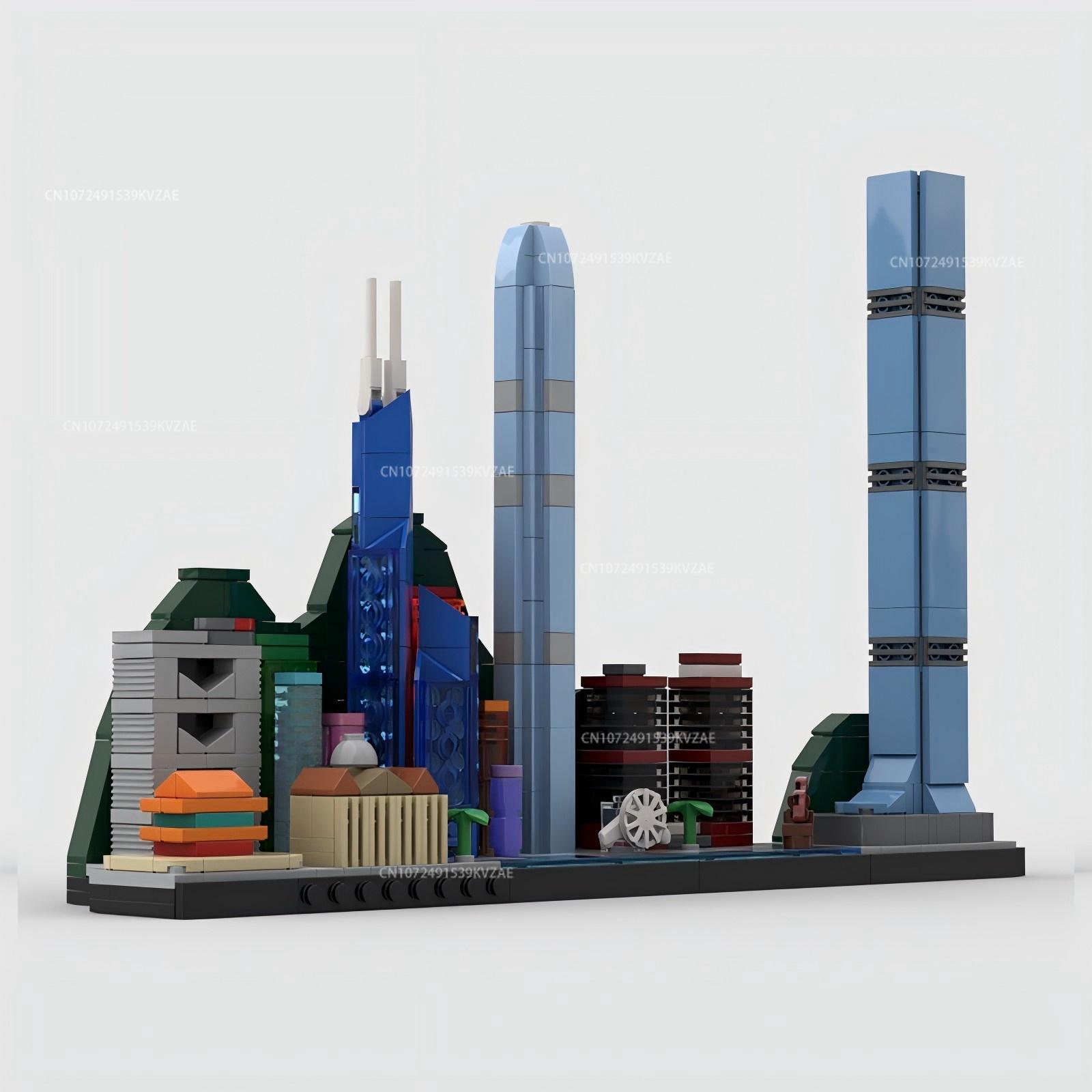 MOC City Skyline Famous Attrac - Home Decor Kuala Lumpur review and price