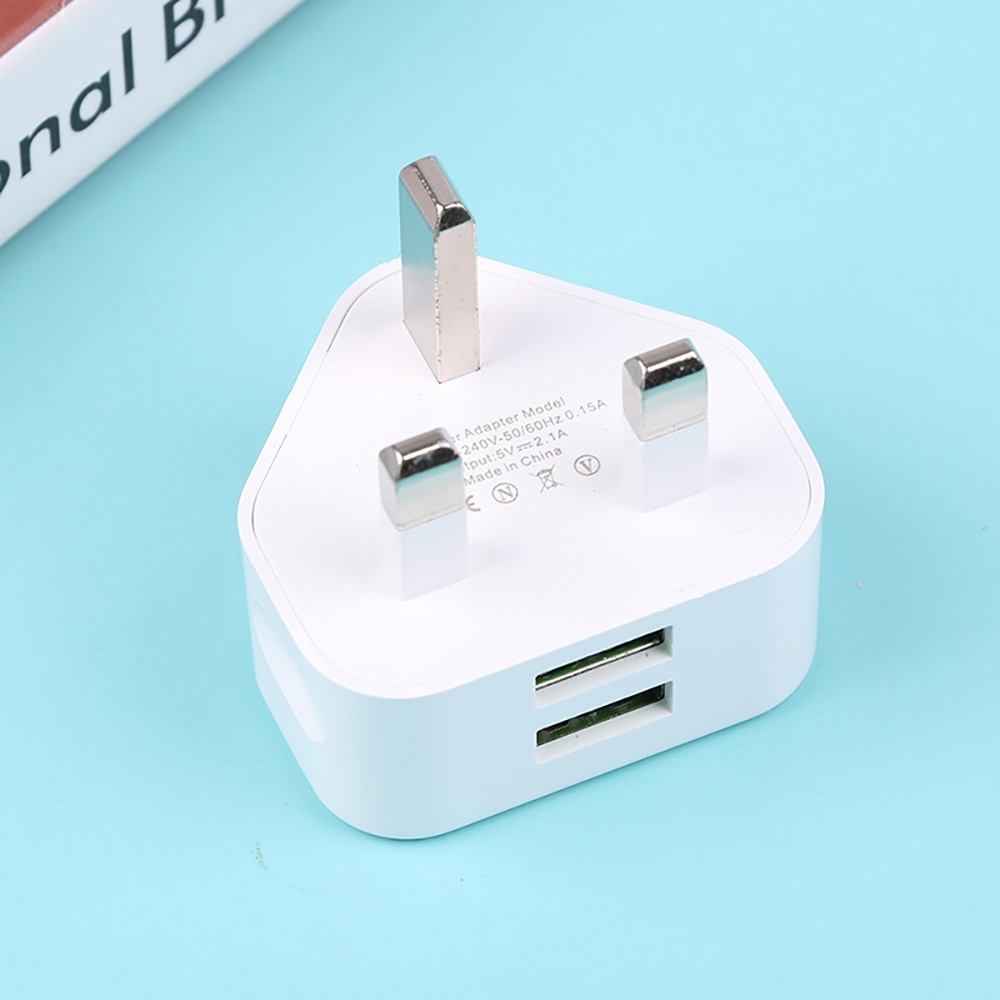 2in1 USB UK Plug 3 Pin Wall Ch - Home Decor Uk review and price